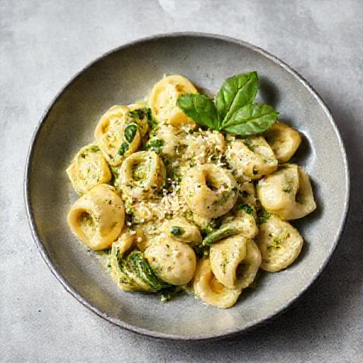 Nopeat tortellinit kermakastikkeessa