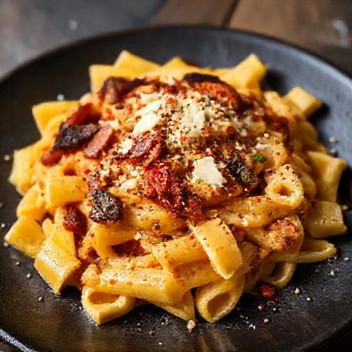 Pasta alla Gricia con Peperoncino