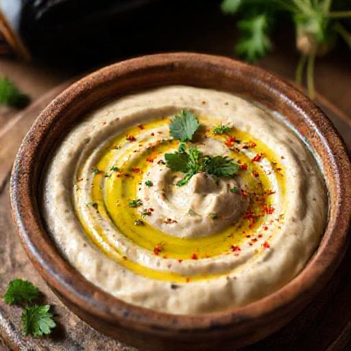 Perinteinen Baba Ganoush