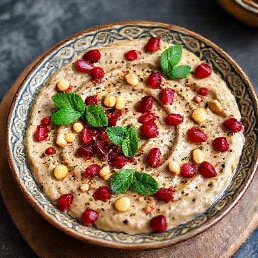 Baba Ganoush Libanonilaisella Twistillä