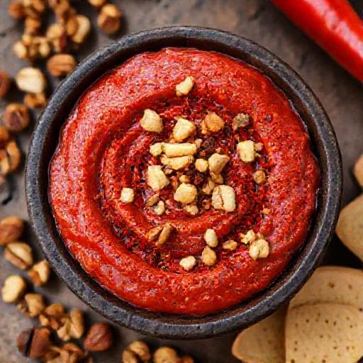 Muhammara Pähkinäsekoituksella