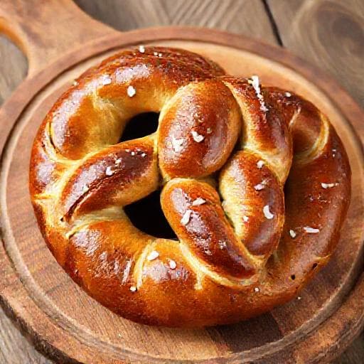 Perinteiset Saksalaiset Pretzelit