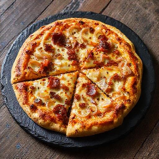 Tarte Flambée Munster-juustolla