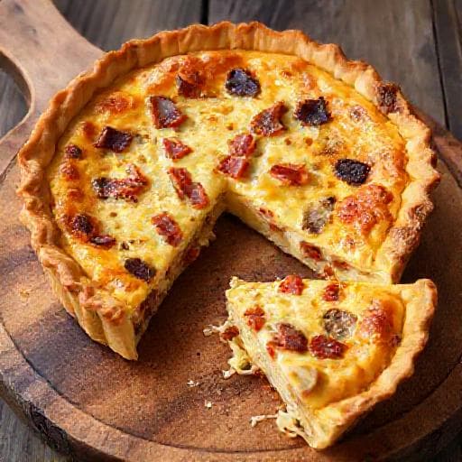 Klassinen Quiche Lorraine