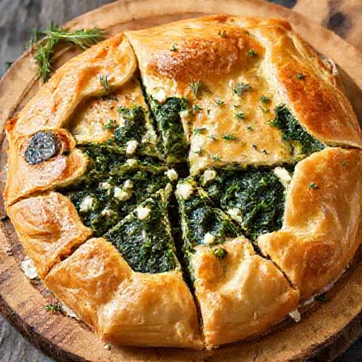Perinteinen Spanakopita