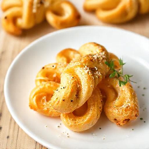 Nopeat Voitaikinakierteet Parmesanilla ja Yrttimausteella