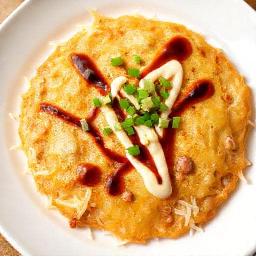 Nopea Okonomiyaki (Yhden pannun versio)