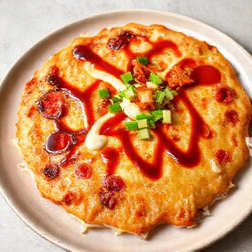 Okonomiyaki Kimchin Kanssa