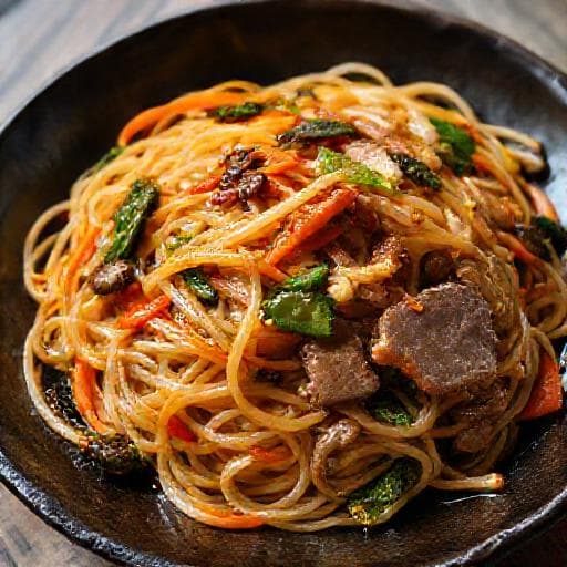 Perinteinen Japchae