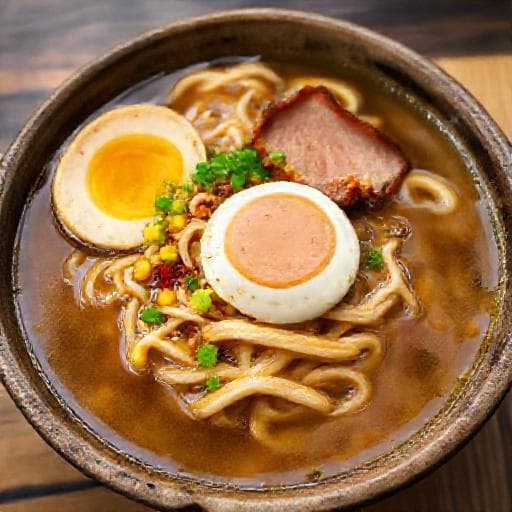 Hokkaido-tyylinen Misoramen