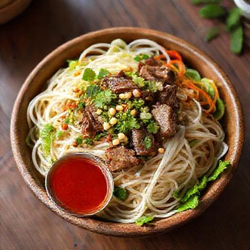 Bún Bò Huế -vaikutteinen Bún Bò Nam Bộ
