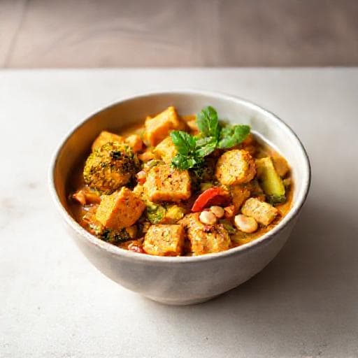 Massaman Curry Kasviksilla ja Tofulla