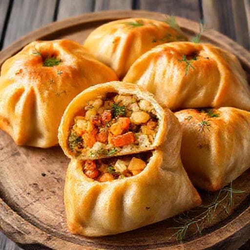 Perinteiset Kasvissamosat