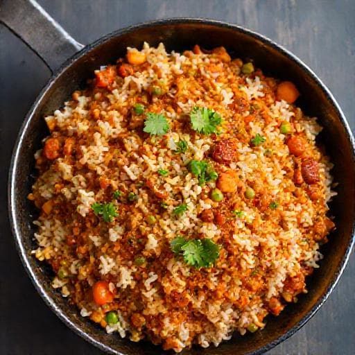 Nopea Jollof-riisi pannulla