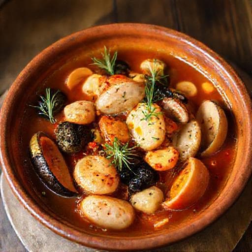Bouillabaisse Provençal-tyyliin