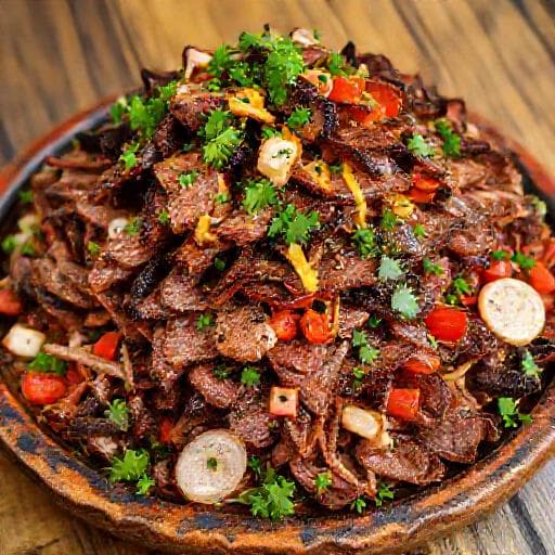 Perinteinen Naudanliha Shawarma
