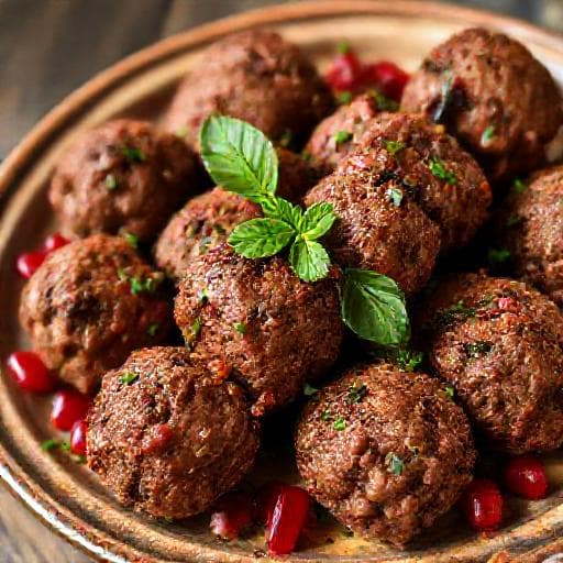 Itämainen Mausteinen Kofta Kebab
