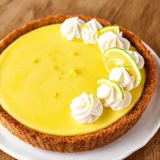 Klassinen Key Lime Pie