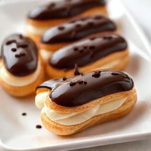 Klassiset Eclair-leivokset