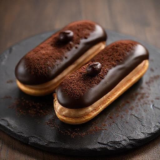 Eclair-leivokset Kahvi-suklaa twistillä