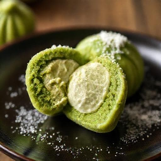 Matcha Mochi-jäätelö