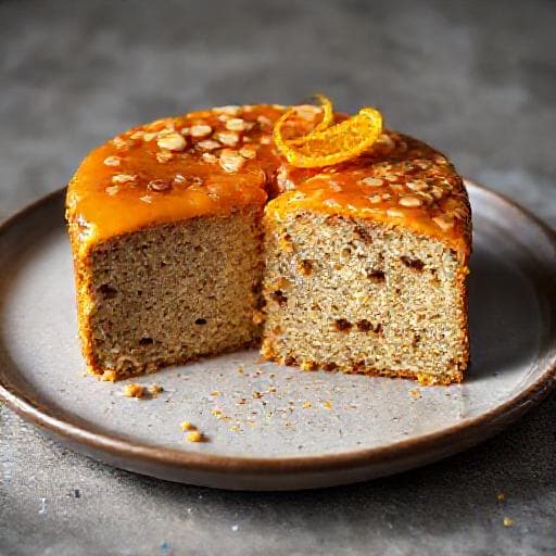 Tosca-kakku Kardemummalla ja Appelsiinilla