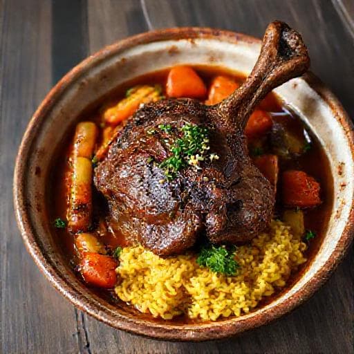 Perinteinen Osso Buco alla Milanese