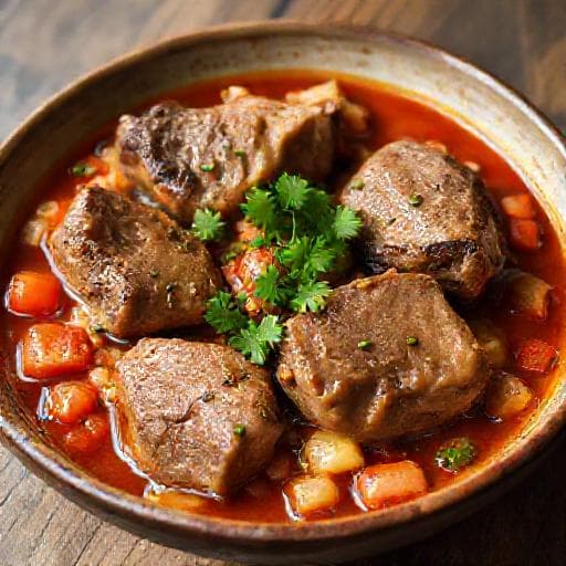 Nopea Osso Buco -tyylinen pataruoka