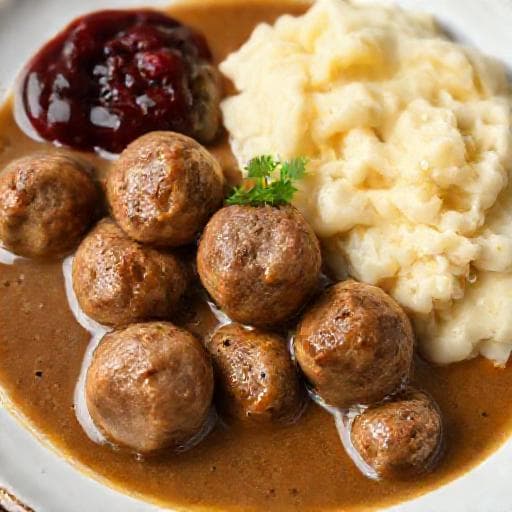 Perinteiset Ruotsalaiset Lihapullat