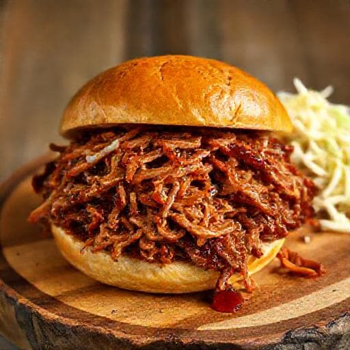 Ylikypsä Porsaan Niska Pulled Pork -tyyliin