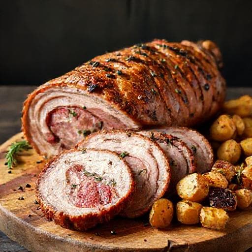 Perinteinen Porchetta