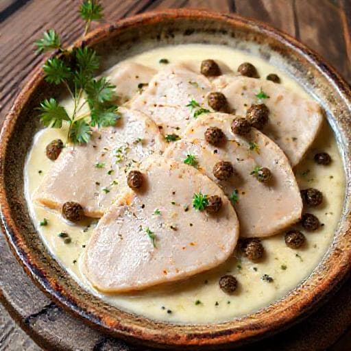 Vitello Tonnato Piemonten Tyyliin