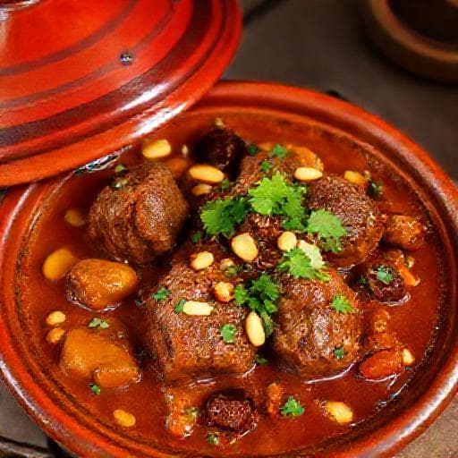 Marokkolainen Lammascurry (Tagine-tyyliin)