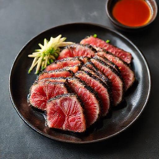 Tonnikala-tataki perinteisesti