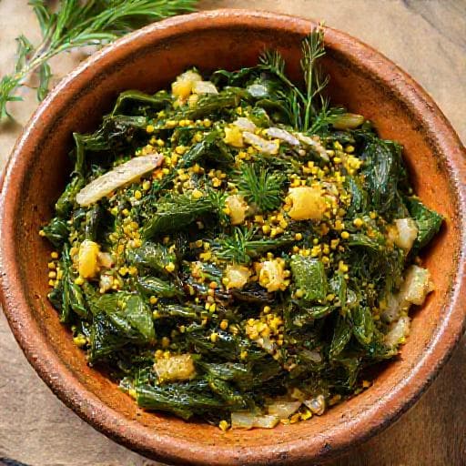 Pazı Kavurması (Karadeniz Usulü Mısır Unlu)