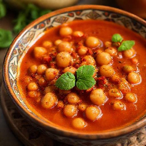 Baharatlı Nohut Yemeği (Gavurdağı Usulü)