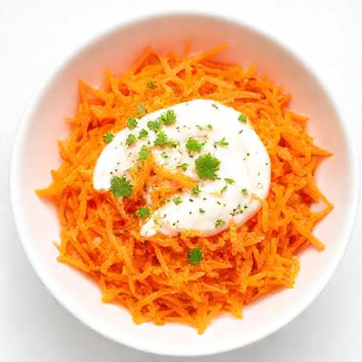 Hızlı Yoğurtlu Havuç Salatası