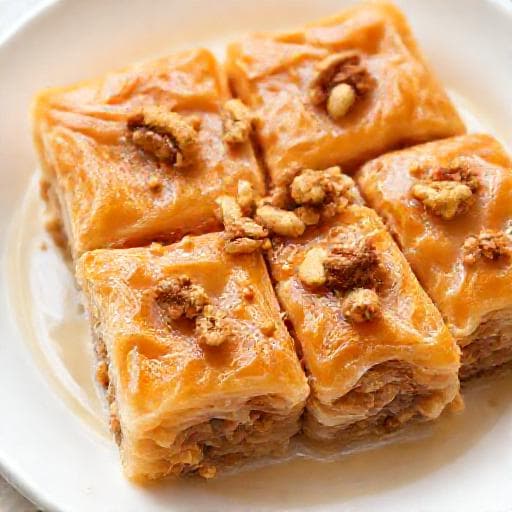 Cevizli Sütlü Baklava