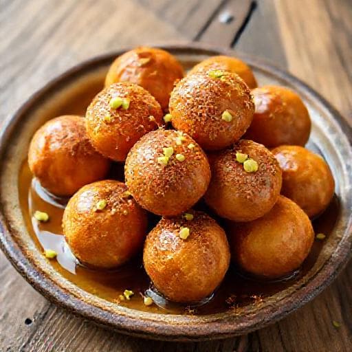Geleneksel Lokma Tatlısı