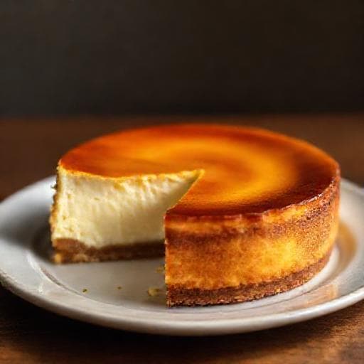 Hızlı San Sebastian Cheesecake (Krem Peynirsiz)