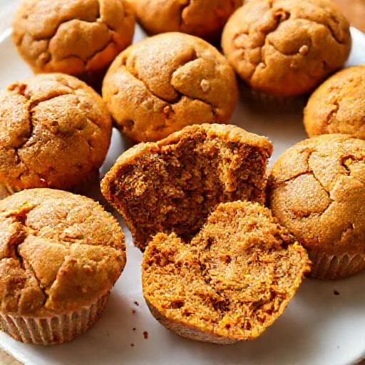 Hızlı Havuçlu Tarçınlı Muffinler
