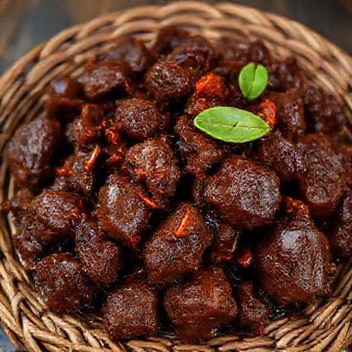 Rendang Daging (Klassieke Indonesische Rundvlees Rendang)