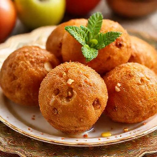 Oliebollen met Appel en Kaneel