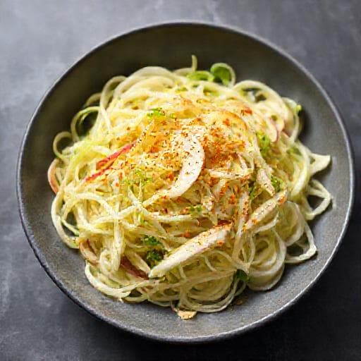 Witlofsalade met Appel, Gember en Curry