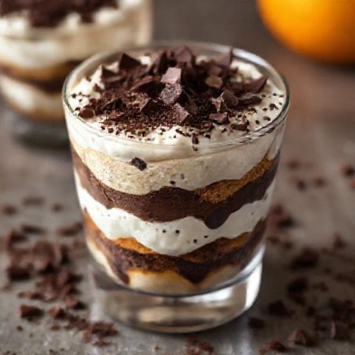 Tiramisu met Chocolade en Sinaasappel