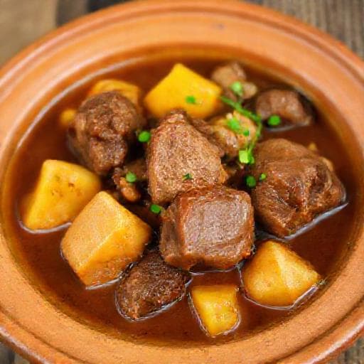 Sopi Mondongo met Cassave en Varkensstaart