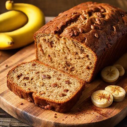 Klassiek Bananenbrood