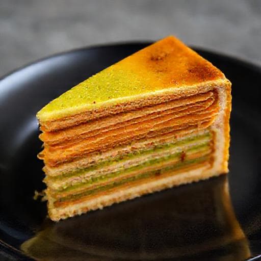 Spekkoek met Pandan Smaak