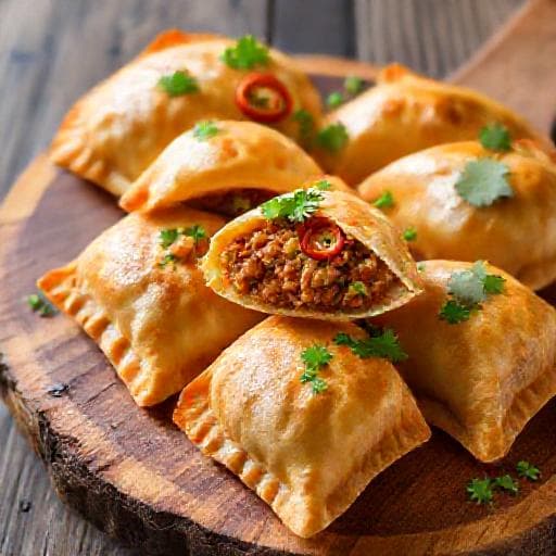 Snelle Indische Pasteitjes (met bladerdeeg)