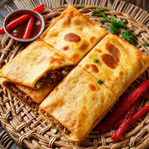Martabak Telur (Hartige Pannenkoek)